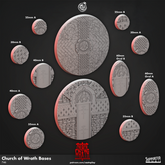 Church Of Wrath Bases 3D-printed model